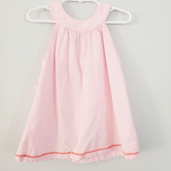 4/$20 old navy pink corduroy dress 6 to 12 months - Picture 2 of 5